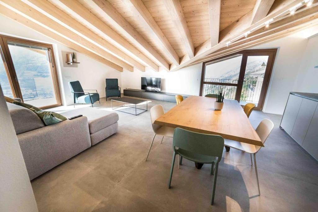 Nuova Luxury Suite Emilius - Panorama Aosta Esterno foto